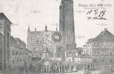 Velechrám sv. Víta r. 1800